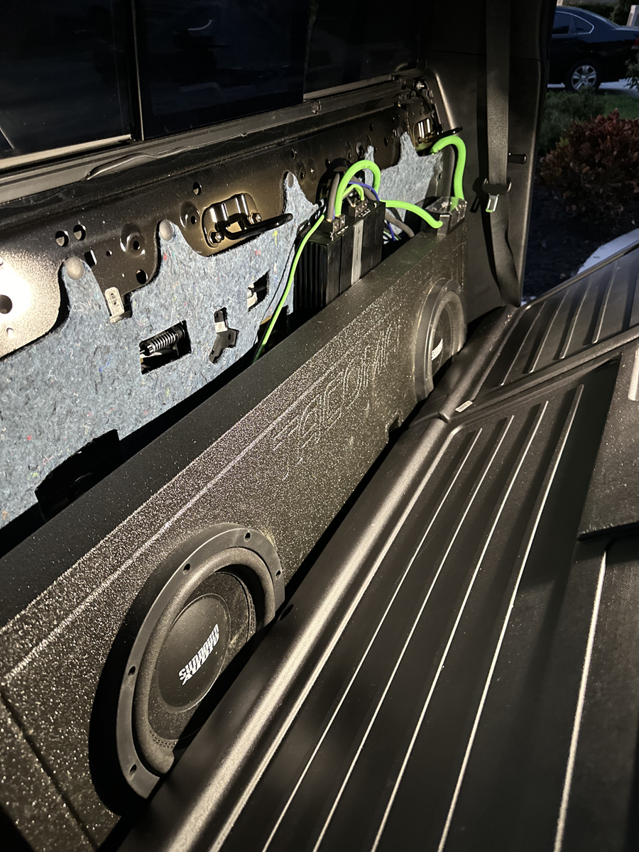 Subwoofer Install